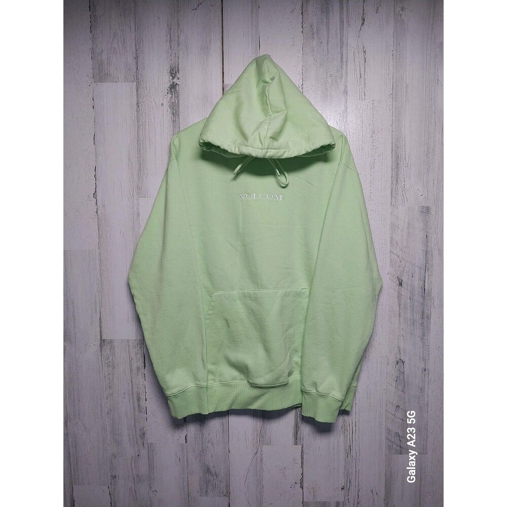 Volcom Green Hoodie Pullover Size Medium